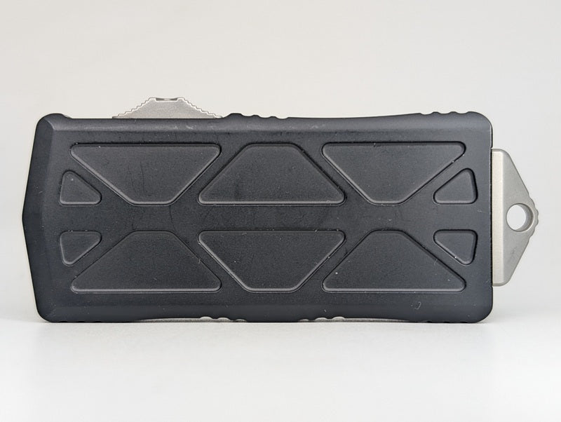 *Consignment* Microtech Exocet Double Edge Stonewash Out the Front Knife