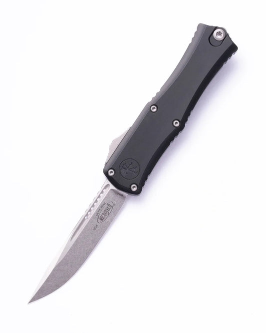 Microtech Hera II Mini S/E Black Stonewash Standard Out the Front Knife