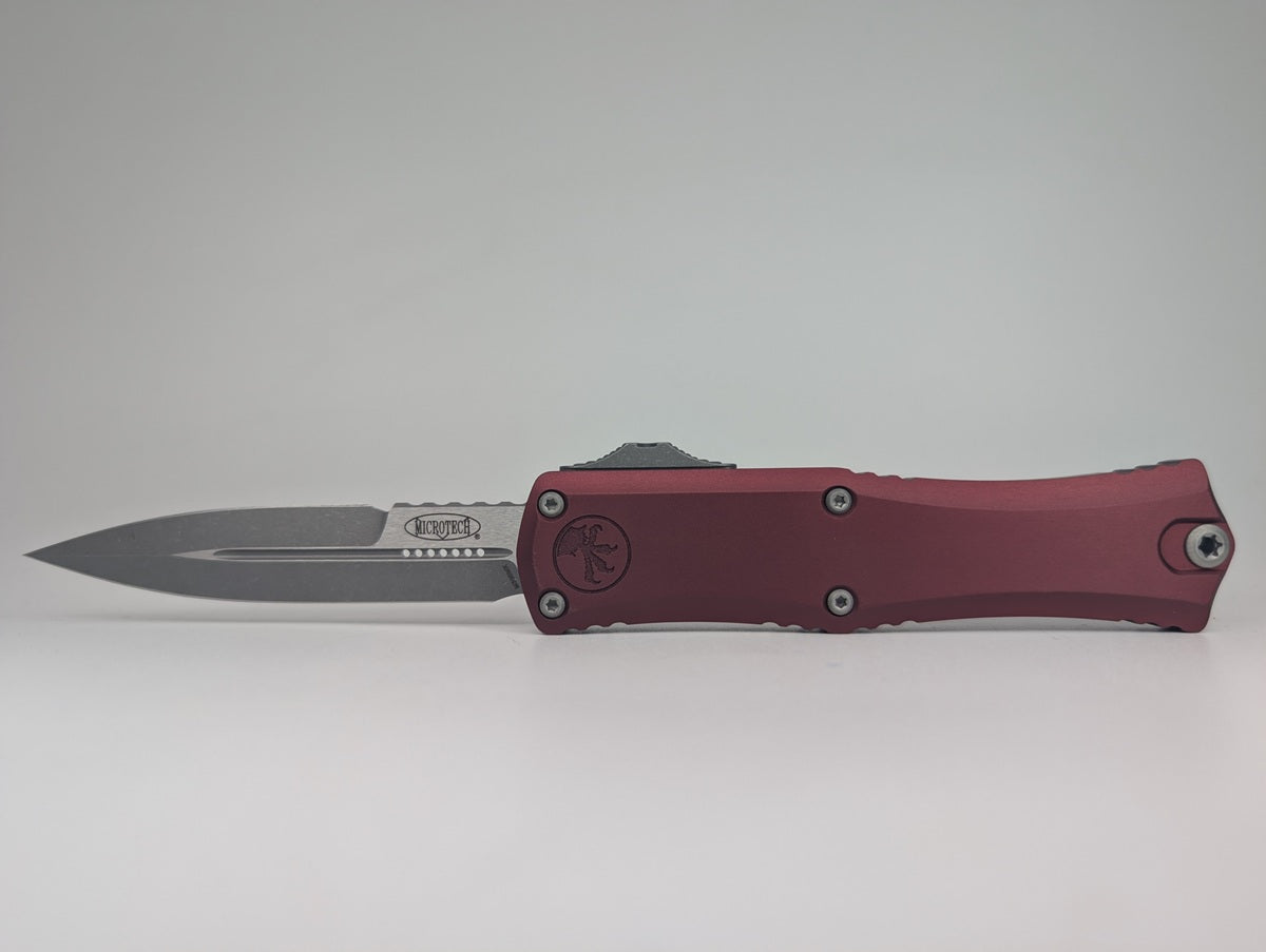 Microtech Hera II Mini Merlot Bayonet Apocalyptic Out the Front Knife