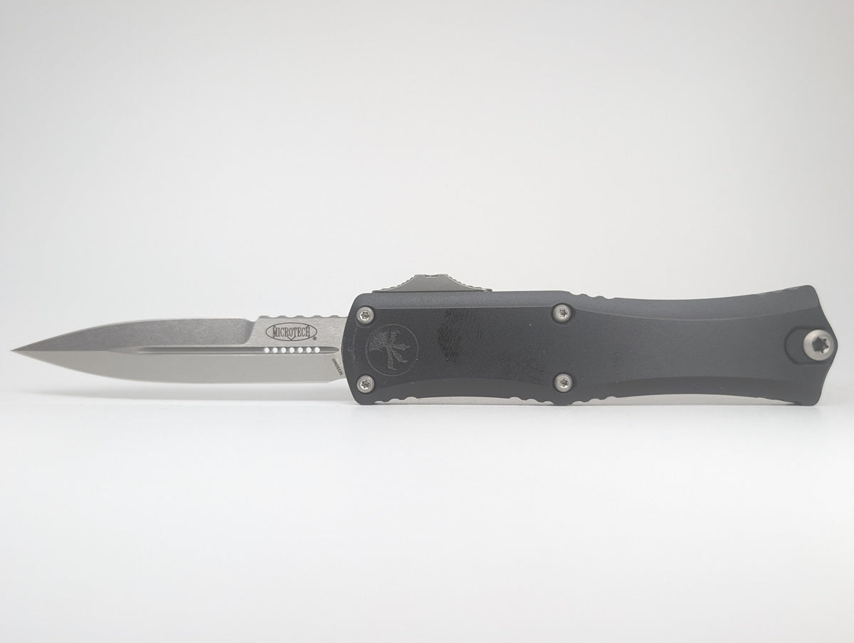 Microtech Hera II Mini Bayonet Black Stonewash Out the Front Knife