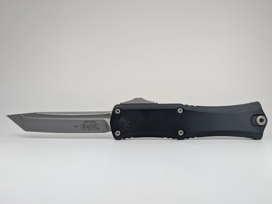 Microtech Hera II Mini Tanto Black Apocalyptic Out the Front Knife