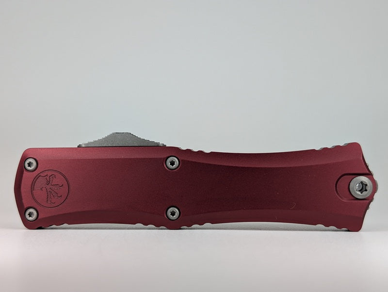 Microtech Hera II Mini D/E Merlot Apocalyptic Out the Front Knife