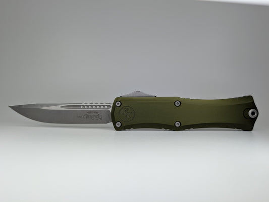 Microtech Hera II Mini S/E OD Green Apocalyptic Out the Front Knife