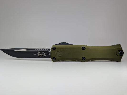 Microtech Hera II Mini S/E OD Green Black DLC Out the Front Knife