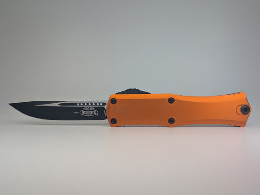 Microtech Hera II Mini Single Edge Orange DLC Out the Front Knife