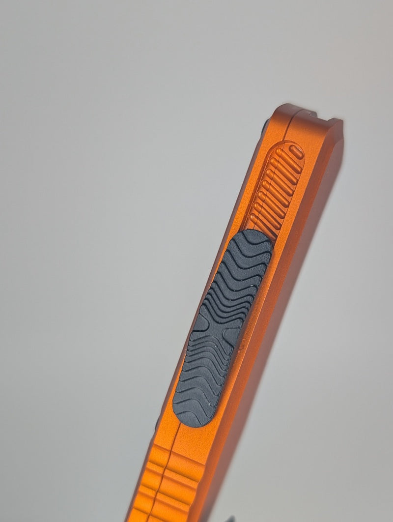 Microtech Hera II Mini Single Edge Orange DLC Out the Front Knife