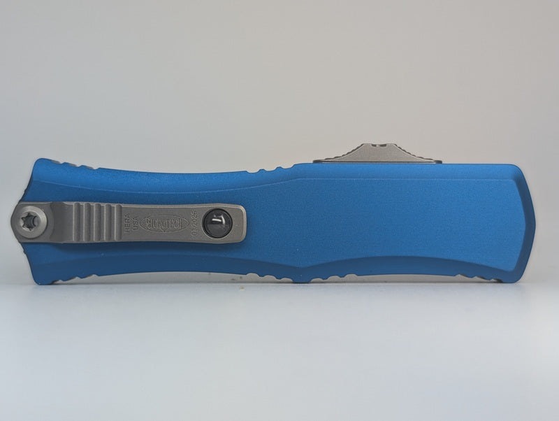 Microtech Hera II Mini Tanto Blue Stonewash Out the Front Knife