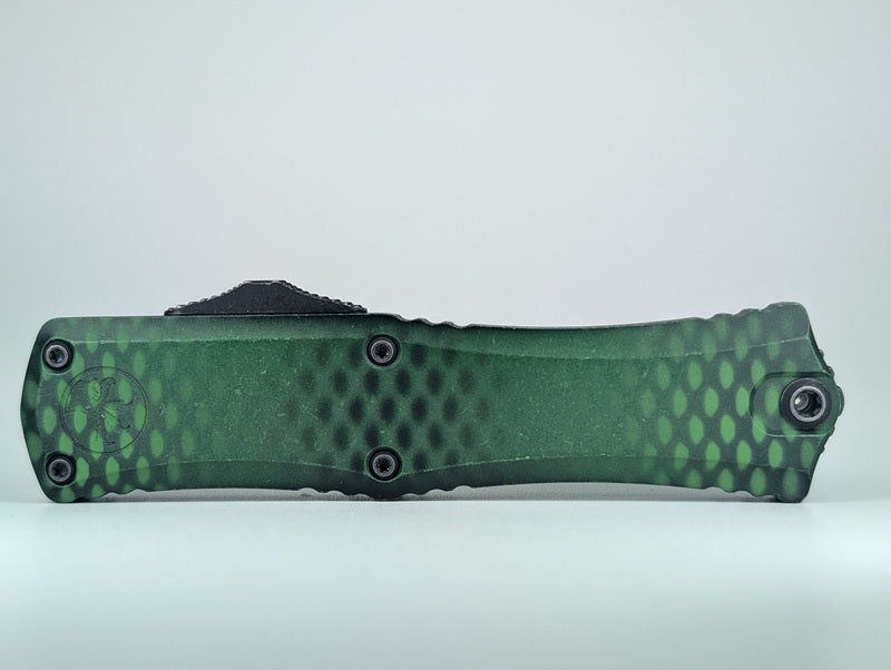 Microtech Hera II Mini S/E Signature Series Green X-51 Out the Front Knife