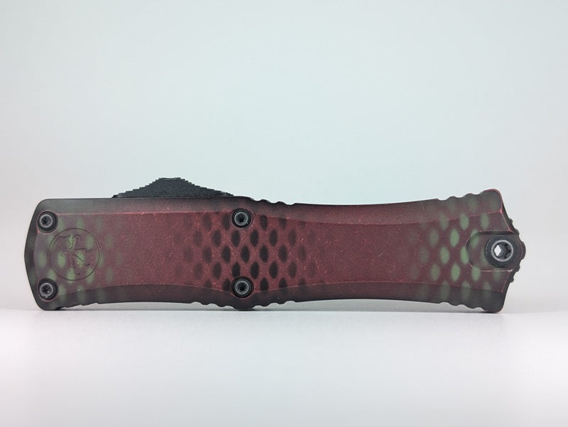 Microtech Hera II Mini S/E Signature Series Red X-51 Out the Front Knife