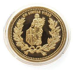 Microtech Continental Coin - Gold Embellished