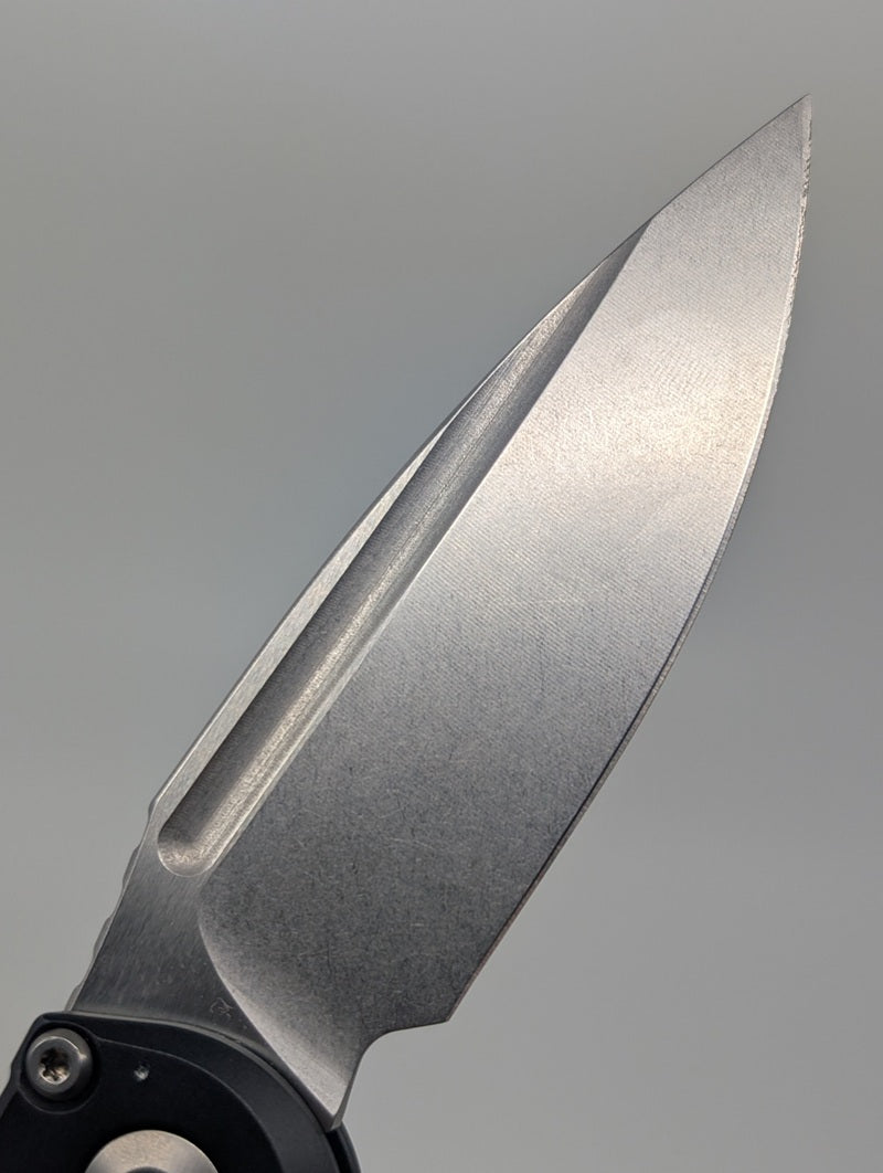 *Consignment* Microtech L.U.D.T. Black Auto Folding Knife