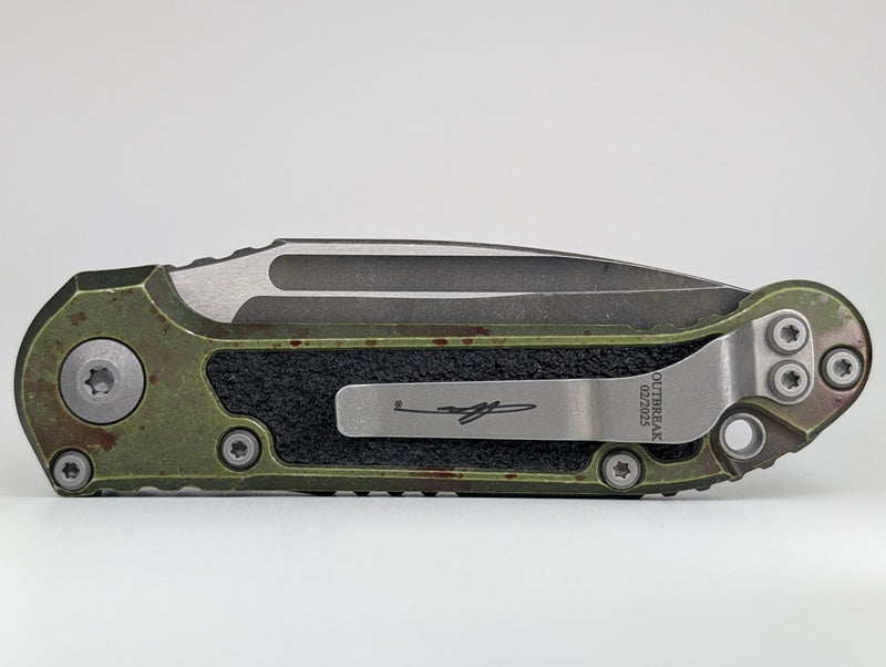 *Consignment* Microtech L.U.D.T. S/E Gen III Outbreak Signature Series Auto Folding Knife