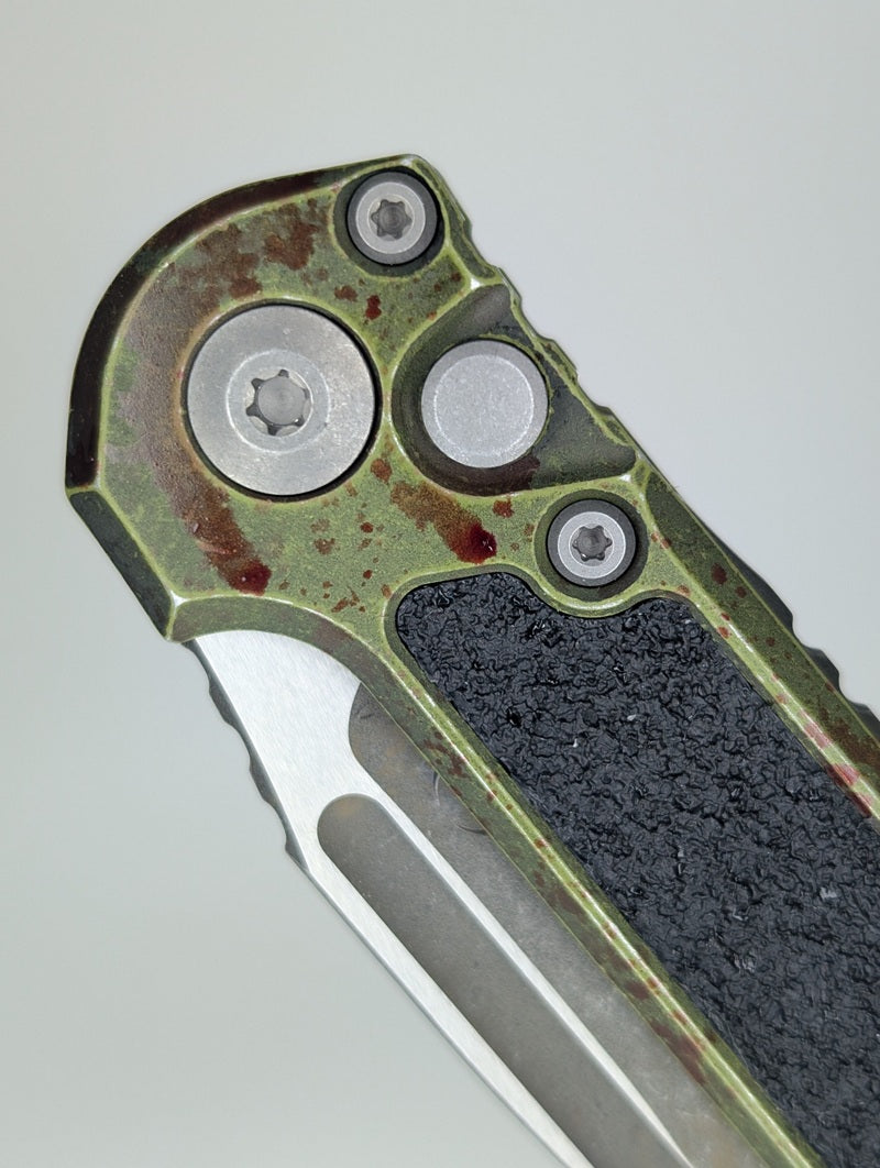 *Consignment* Microtech L.U.D.T. S/E Gen III Outbreak Signature Series Auto Folding Knife