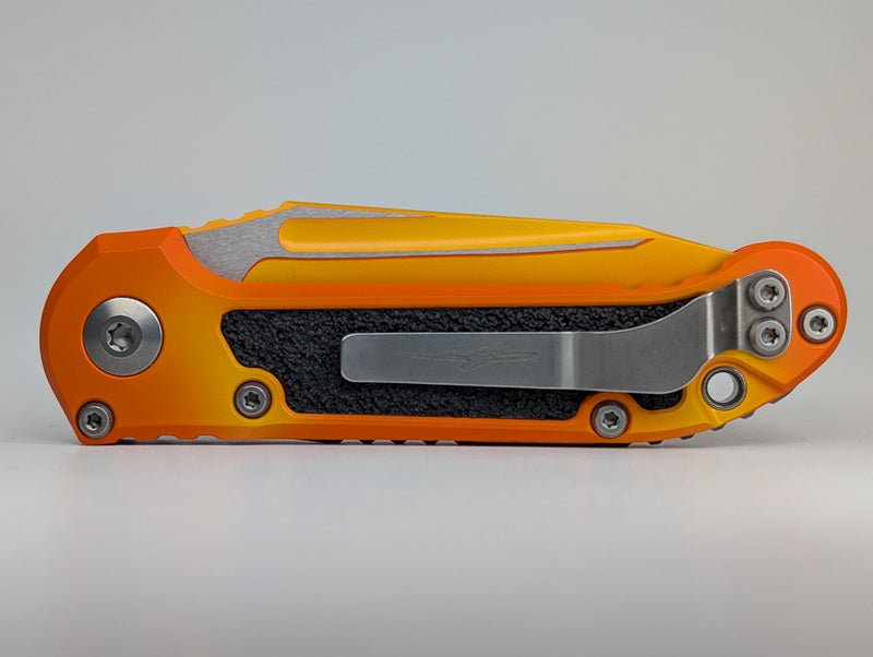 *Consignment* Microtech L.U.D.T. T/E Gen III Signature Series "Sunrise" Auto Folding Knife