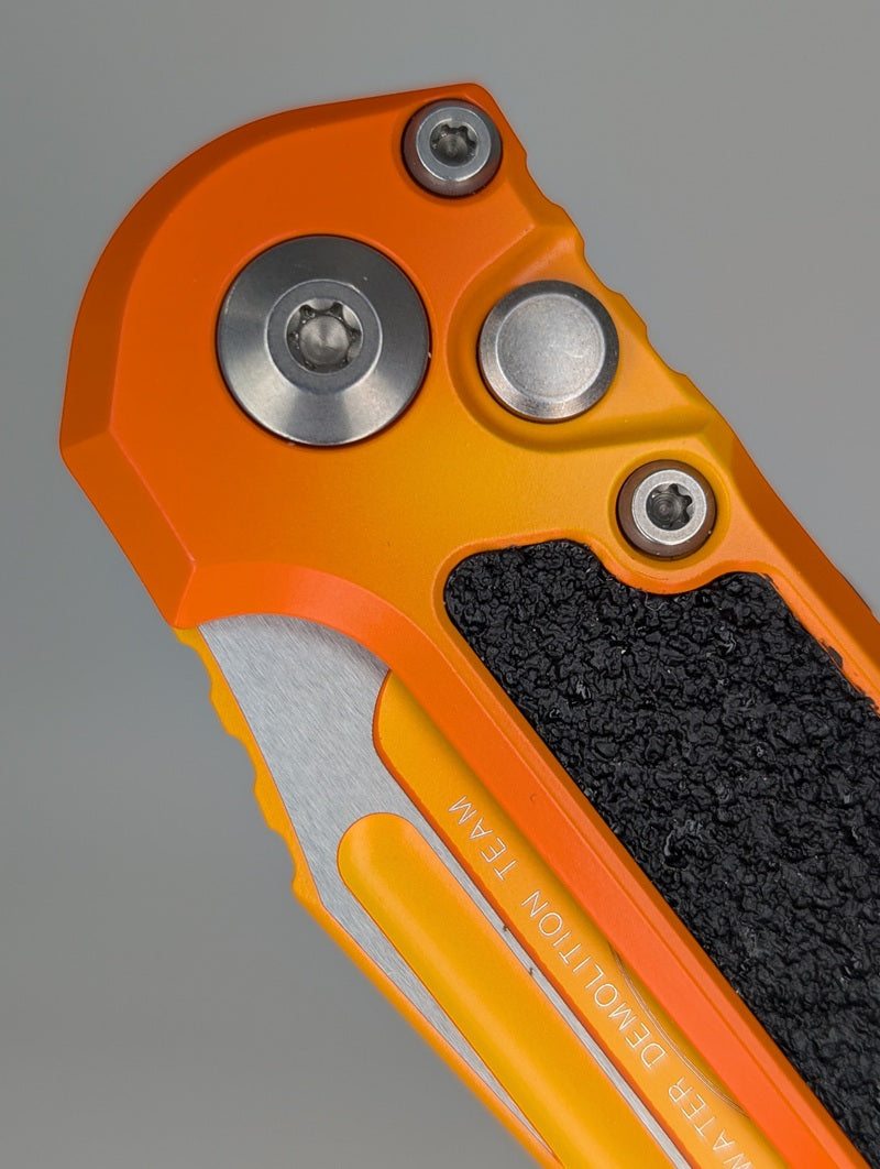 *Consignment* Microtech L.U.D.T. T/E Gen III Signature Series "Sunrise" Auto Folding Knife