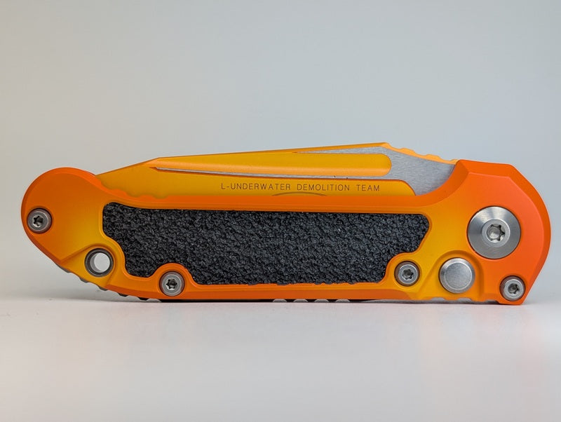 *Consignment* Microtech L.U.D.T. T/E Gen III Signature Series "Sunrise" Auto Folding Knife