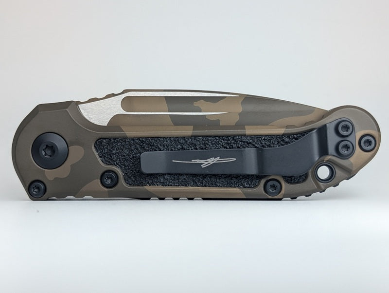 Microtech L.U.D.T. S/E Gen III Badlands Camo Auto Folding Knife