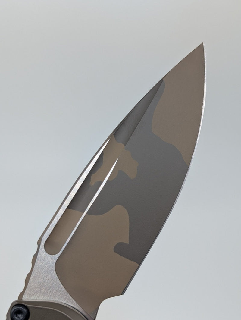 Microtech L.U.D.T. S/E Gen III Badlands Camo Auto Folding Knife