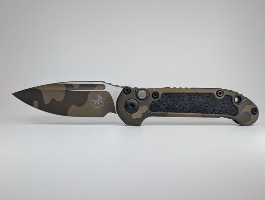 Microtech L.U.D.T. S/E Gen III Badlands Camo Auto Folding Knife