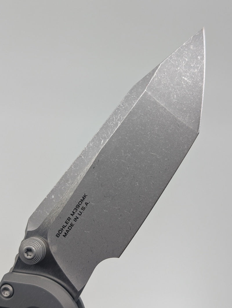 Microtech L.U.D.T. RAM-LOK Tanto Frag Natural Clear Apocalyptic Manual Folder