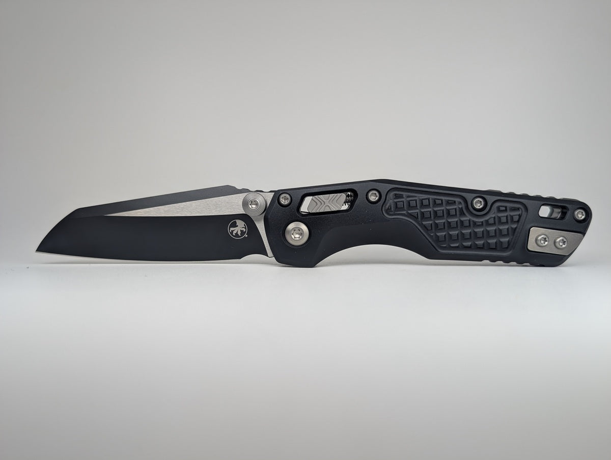 Microtech MSI Mini S/E Frag Black DLC RAM-LOK Folding Knife