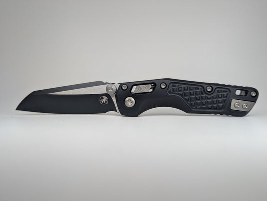 Microtech MSI Mini S/E Frag Black DLC RAM-LOK Folding Knife