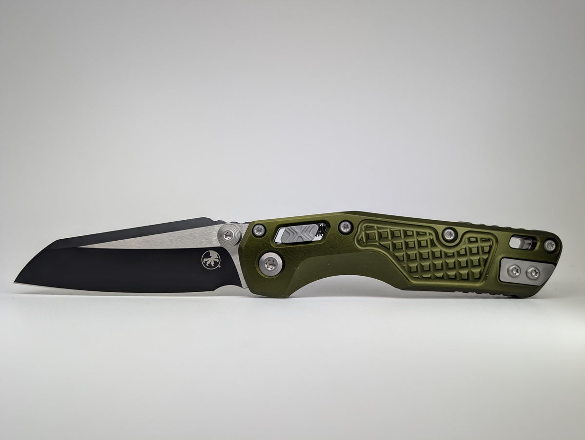 Microtech MSI Mini S/E Frag OD Green AXIS-LOK Folding Knife