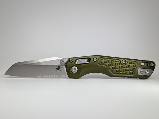 Microtech MSI Mini S/E Frag OD Green AXIS-LOK Folding Knife