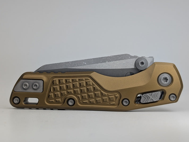 Microtech MSI Mini S/E Frag Tan Apocalyptic Folding Knife