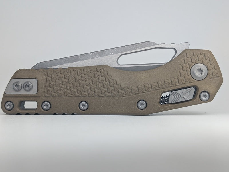 Microtech MSI S/E Tri-Grip Polymer Dark Earth Apocalyptic Folding Knife