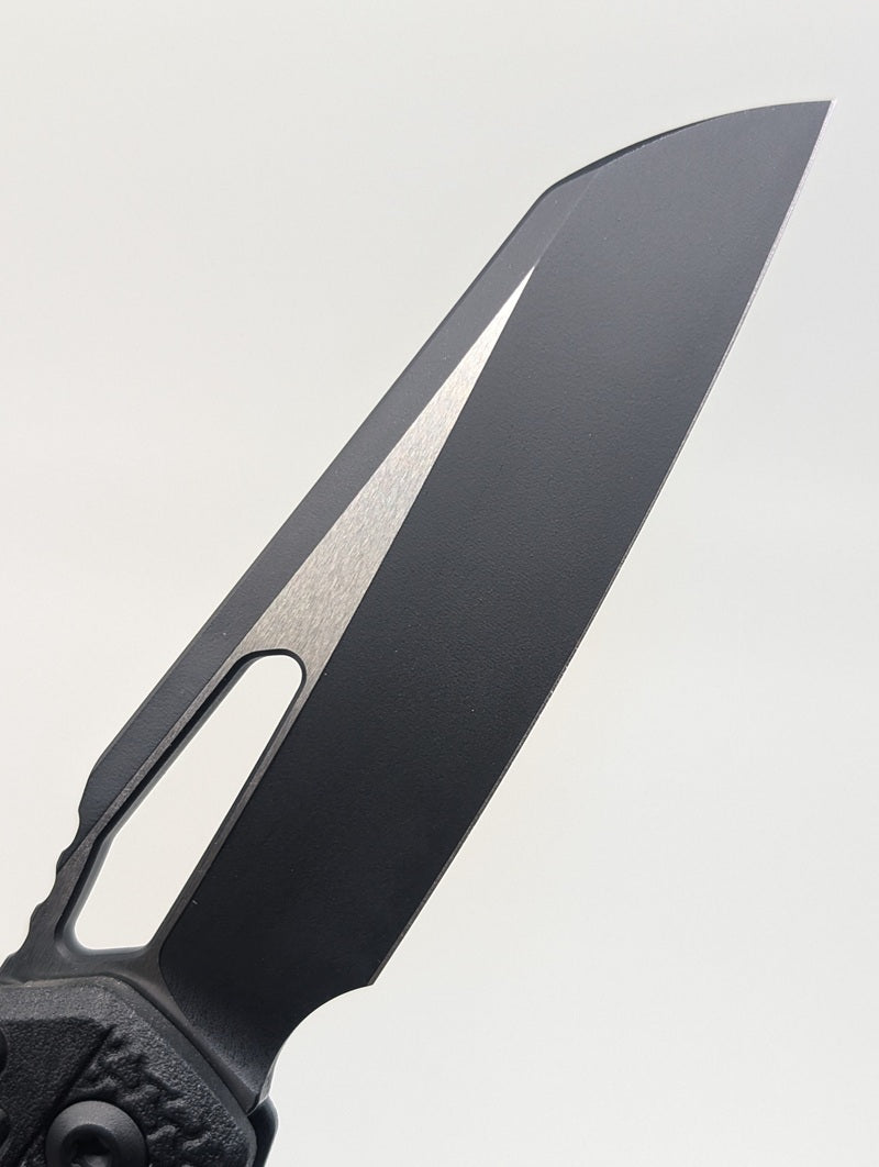 Microtech MSI S/E Tri-Grip Polymer Black Tactical Folding Knife