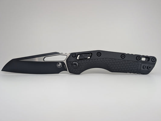 Microtech MSI S/E Tri-Grip Polymer Black Tactical Folding Knife