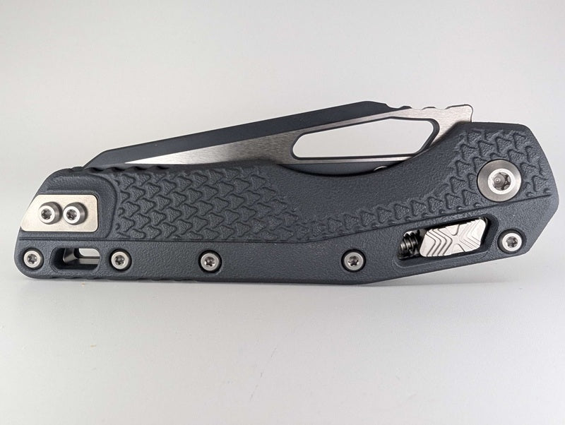 Microtech MSI S/E Tri-Grip Polymer Sniper Gray Cerakote Folding Knife