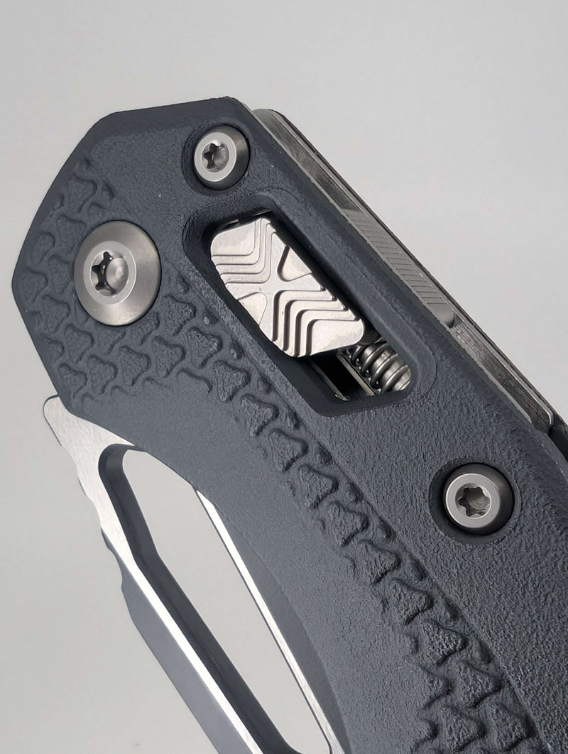 Microtech MSI S/E Tri-Grip Polymer Sniper Gray Cerakote Folding Knife