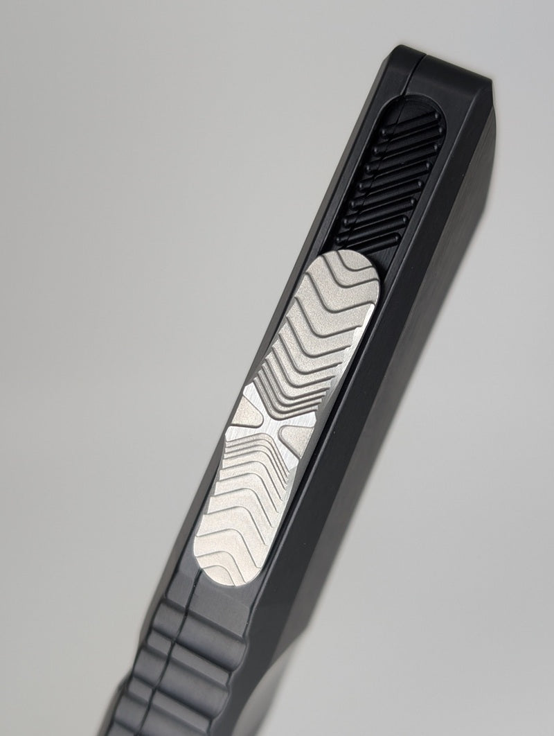 Microtech Marfione Combat Troodon LT Double Edge Mirror Polish Out the Front Knife