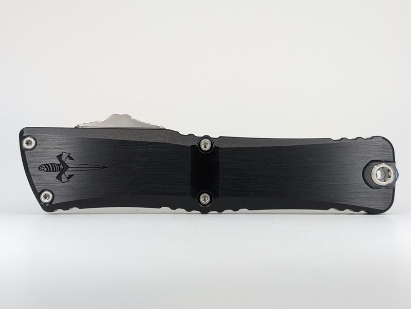 Microtech Marfione Combat Troodon LT Double Edge Mirror Polish Out the Front Knife