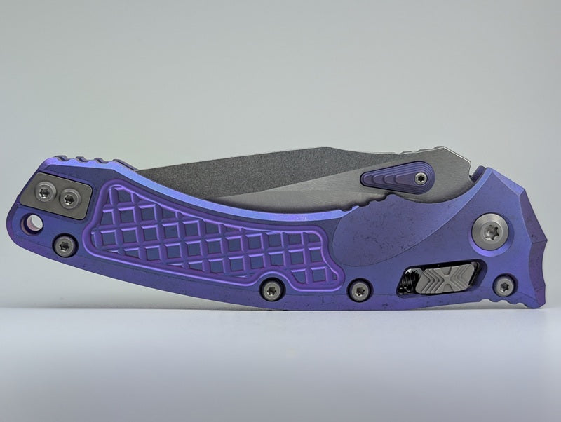 Microtech Marfione Select Amphibian RAM-LOK Purple Haze Anodized