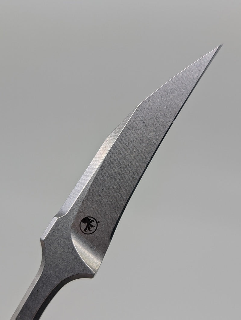 Microtech Marfione Select "Bee" Stonewash Carbon Fiber Fixed Blade Knife