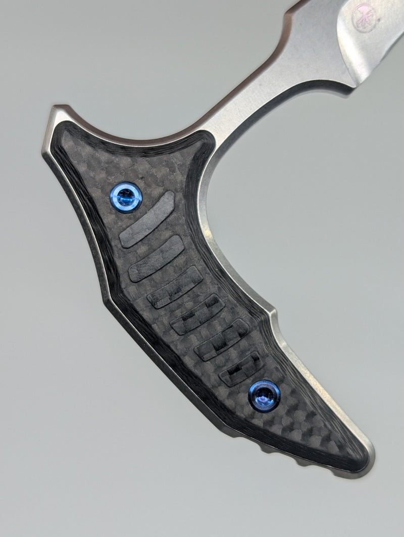 Microtech Marfione Select "Bee" Stonewash Carbon Fiber Fixed Blade Knife