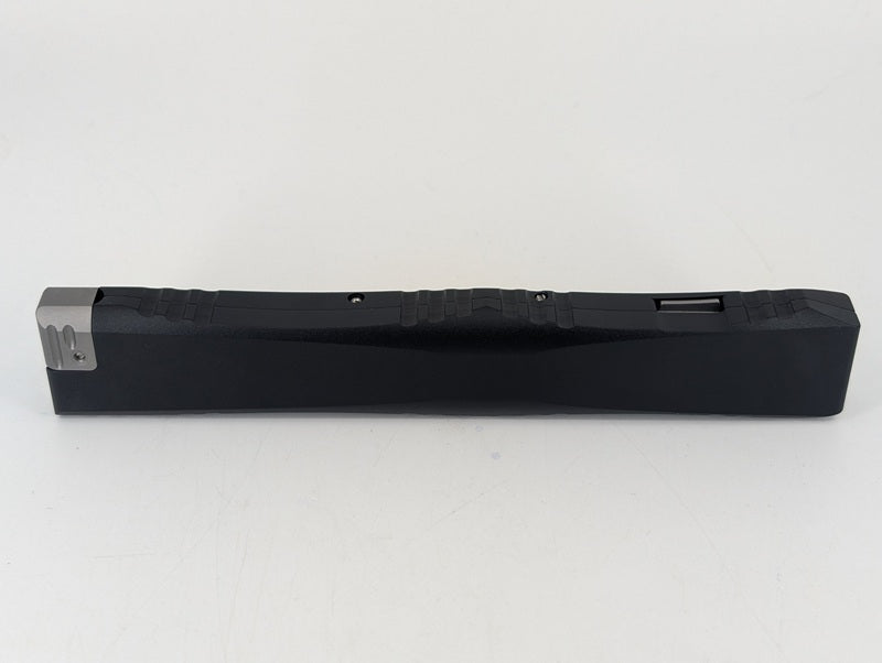 Microtech Marfione Select Nemesis IV Black Double Edge Stonewash Out the Front Knife