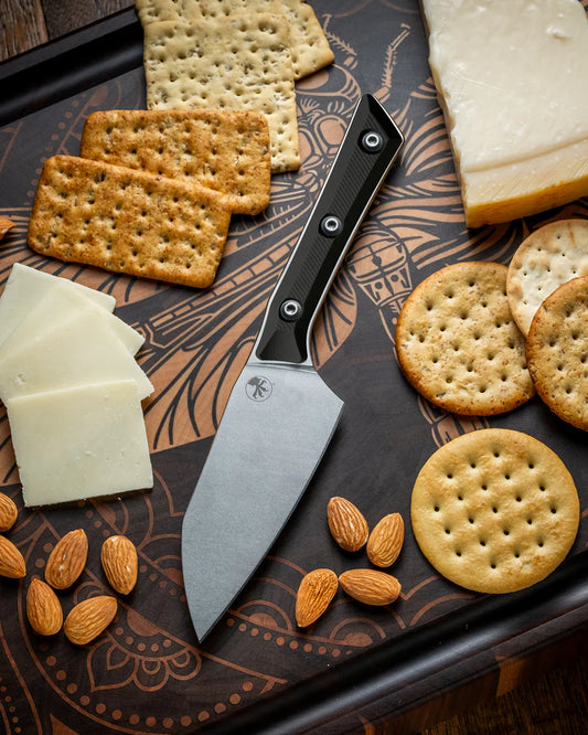 Microtech Santoku 4" Stonewash Kitchen Knife