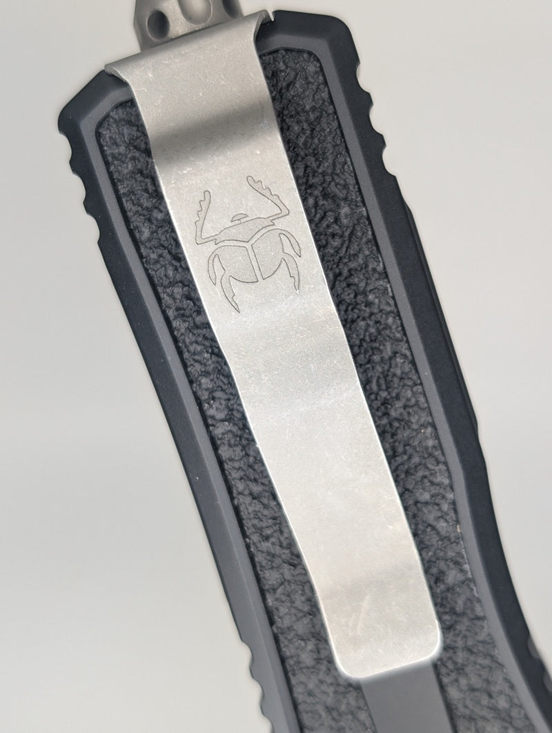 *Consignment* Microtech Scarab II Gen III D/E-S Apocalyptic Out the Front Knife