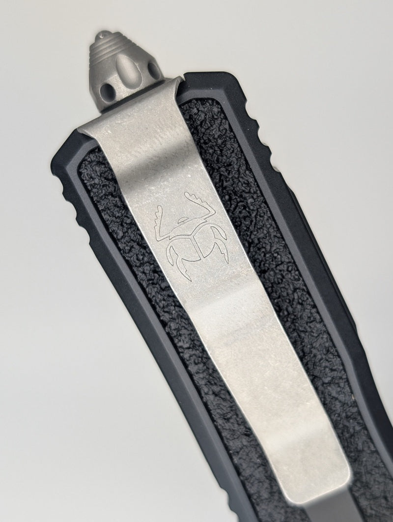 Microtech Scarab II Gen III D/E-S Apocalyptic Out the Front Knife