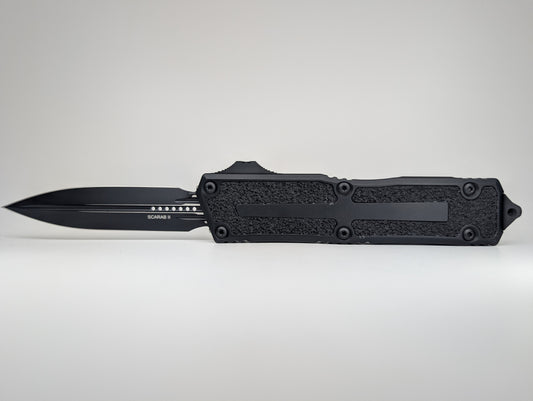 Microtech Scarab II Gen III D/E (Double Edge) Tactical Out the Front Knife