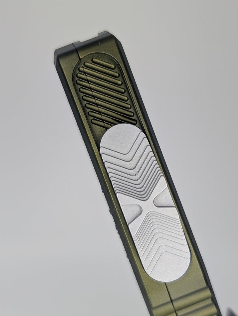 Microtech Scarab II S/E Gen III OD Green Stonewash Out the Front Knife
