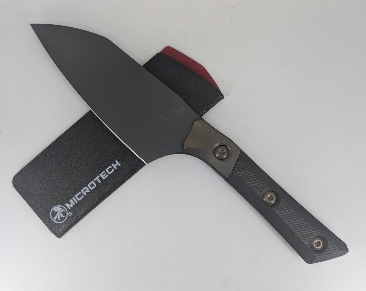 Microtech Santoku 4" Stonewash Kitchen Knife
