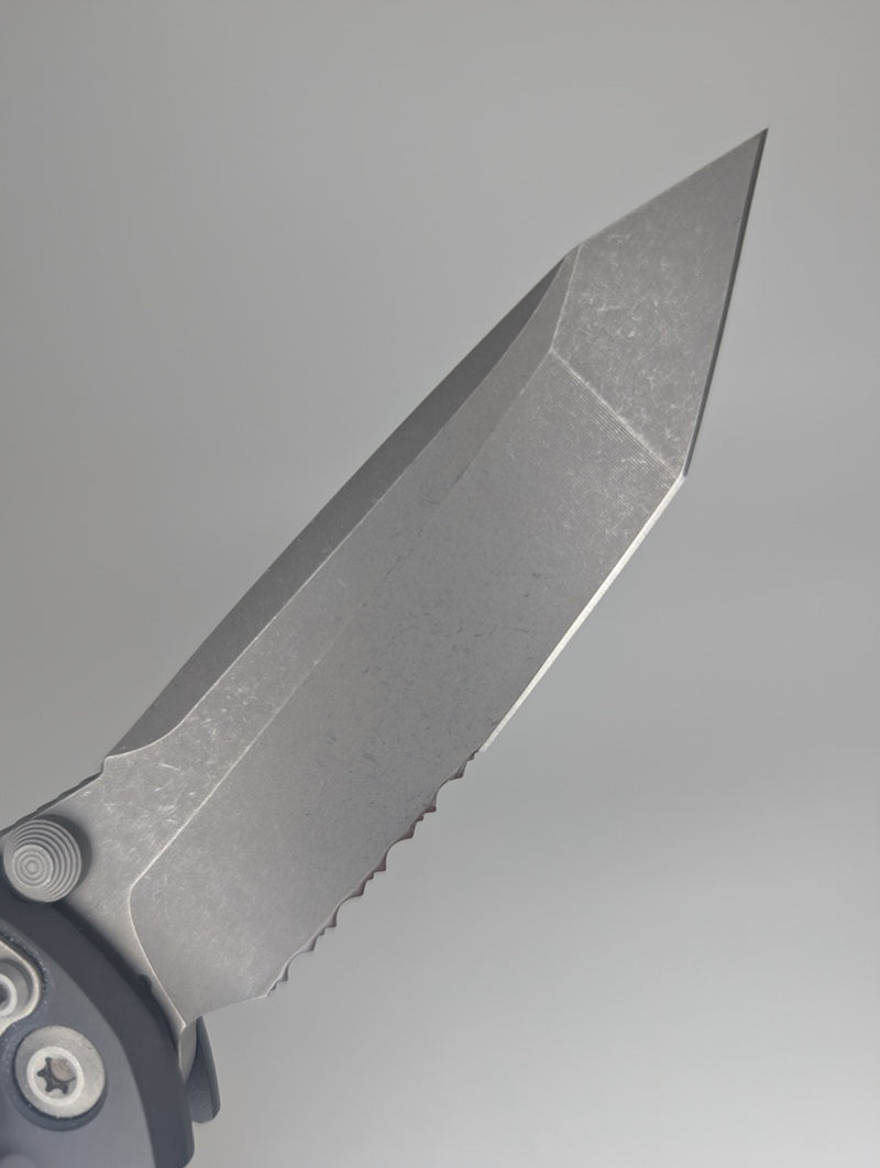 *Consignment* Microtech Socom Elite T/E Apocalyptic Partial Serrated Folding Knife
