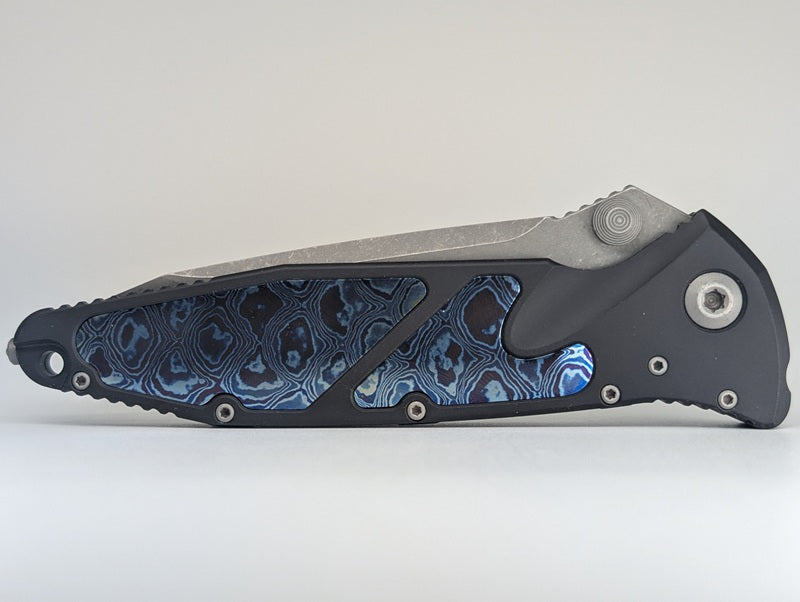 *Consignment* Microtech Socom Elite T/E Apocalyptic Partial Serrated Folding Knife