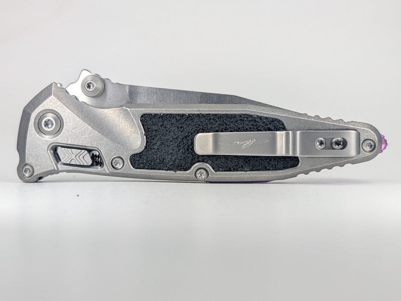 Microtech Socom RAM-LOK Spear Point Marfione Select Stonewash Folding Knife