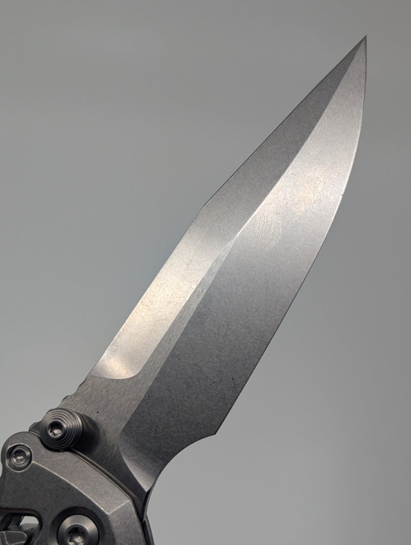 Microtech Socom RAM-LOK Spear Point Marfione Select Stonewash Folding Knife